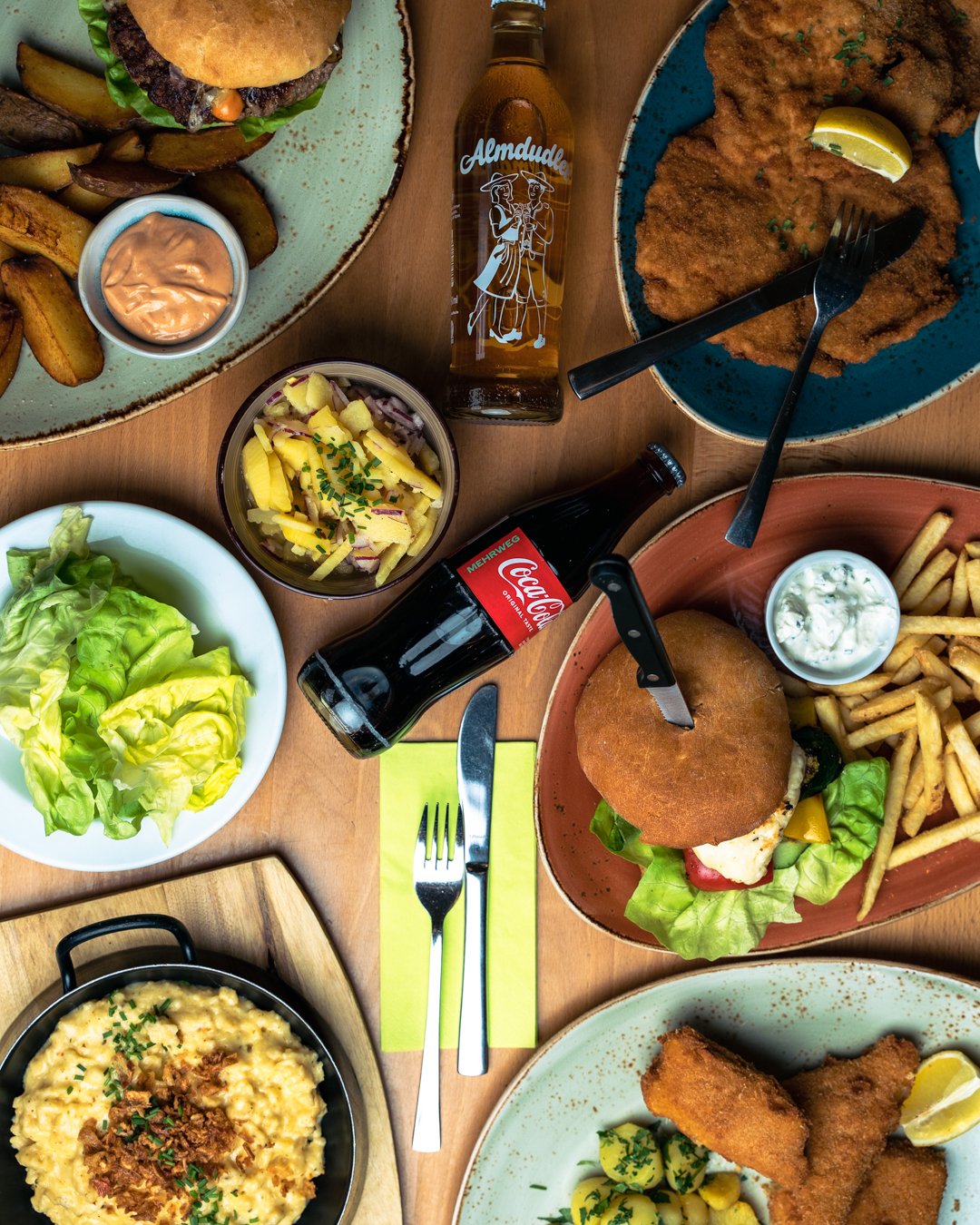 Servus am Platz'l – Speisen & Getränke