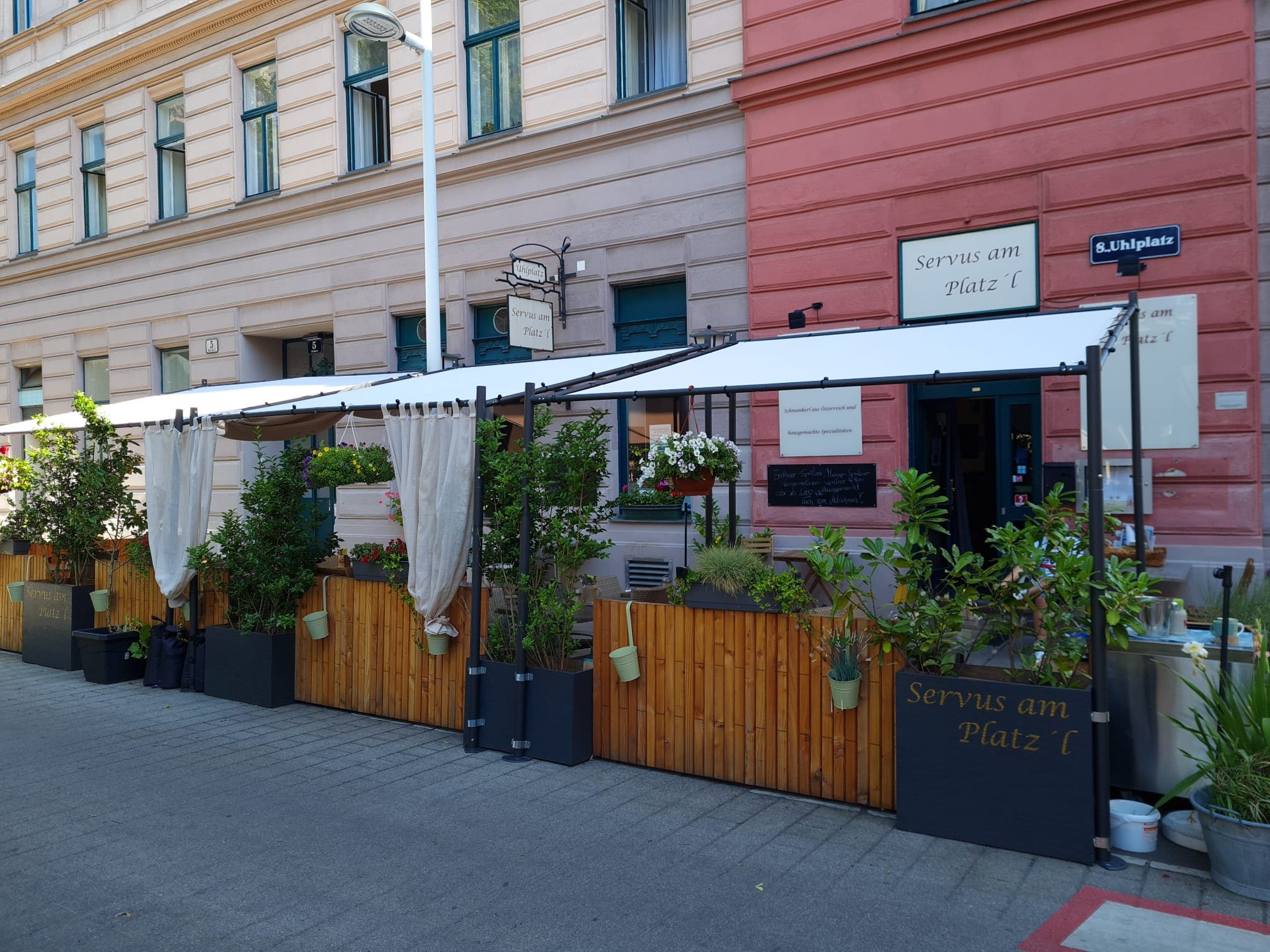 Gastgarten Servus am Platz'l